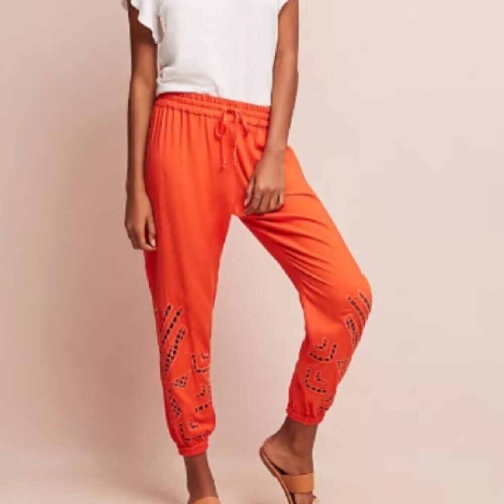 Dolan Left Coast Solana Embroidered Joggers size Small Petite